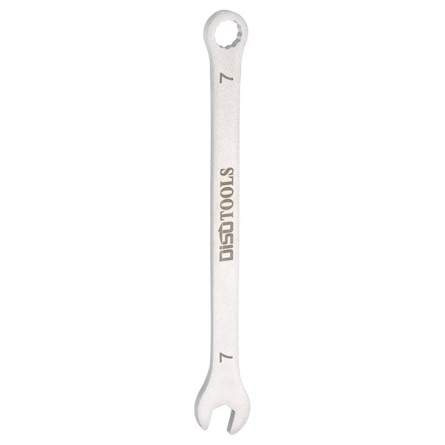 Uxcell Thin Combination Wrench Metric 7mm Torx Ended Box 15 Degree Offset Open End Stainless Steel