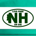 thumbnail image 2 of CafePress - New Hampshire Live Free Or Die - Adjustable 100% Brushed Unisex Casual Cotton Baseball Cap, Beige, 1, 2 of 2