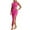 Hot Pink, variant on 2 Piece Maxi Skirt Sets for Women Knit Bodycon Crop Tank Top and High Slit Skirt Dress Set Summer Outfits Black L