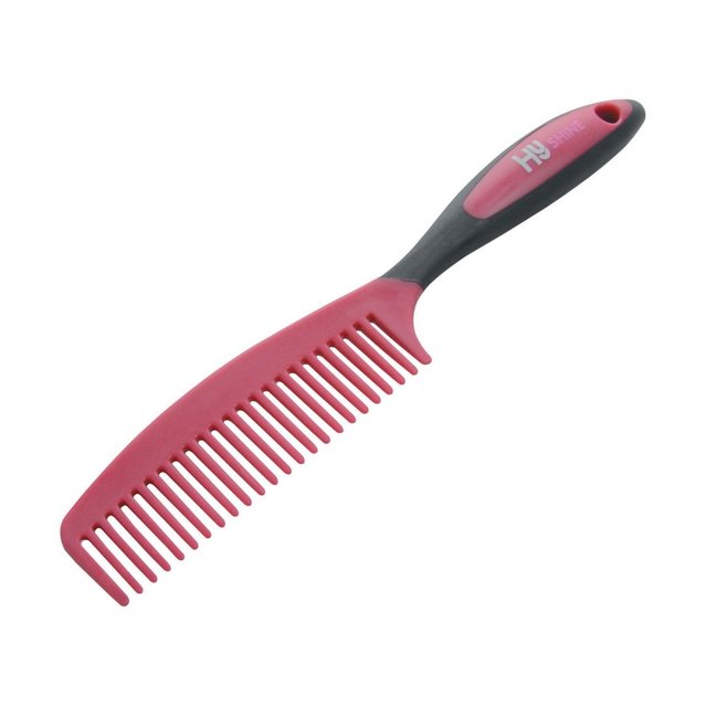 HySHINE - Peine Pro Groom (Burdeos/Negro)