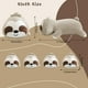 thumbnail image 5 of Almohada de peluche TOYSYM con forma de perezoso con 4 peluches para bebés, 5 of 9