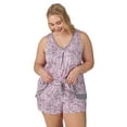 thumbnail image 7 of Secret Treasures Women’s Sleepwear 2-Piece Knit Tank and Shorty Boxer Pajama Set, XS-3X, 7 of 7