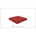 thumbnail image 2 of TK Classic 4" Outdoor Cushion for Ottoman in Terracotta, 2 of 3