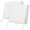 White, variant on Outdoor Patio Cushion Covers 2 Pack Solid Color Patio Chair Cushion Covers with Ties and Zipper Wine Red Waterproof Outdoor Seat Cushion Covers for Patio Furniture 20"x18"