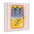 thumbnail image 2 of Stupell Industries Mid-Century Yellow Sardine Tin Canvas Art, 30 x 30, by Creative Studio, 2 of 8