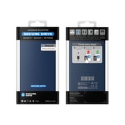SecureData SecureDrive BT - SSD - encrypted - 1 TB - external (portable) - USB 3.2 Gen 2 - FIPS 140-2 Level 3, 256-bit AES-XTS