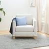 Gap Home Wood Base Accent Chair, Oat