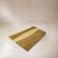 thumbnail image 3 of India.Curated. Teak Wood Cheese/Bread Board Asym, 3 of 3