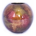 thumbnail image 2 of 3-Piece Vase Set - Copper, Red And Gold, 2 of 2
