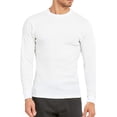 thumbnail image 3 of Men's Classic Waffle-Knit Heavy Thermal Top 3XL, White, 3 of 4