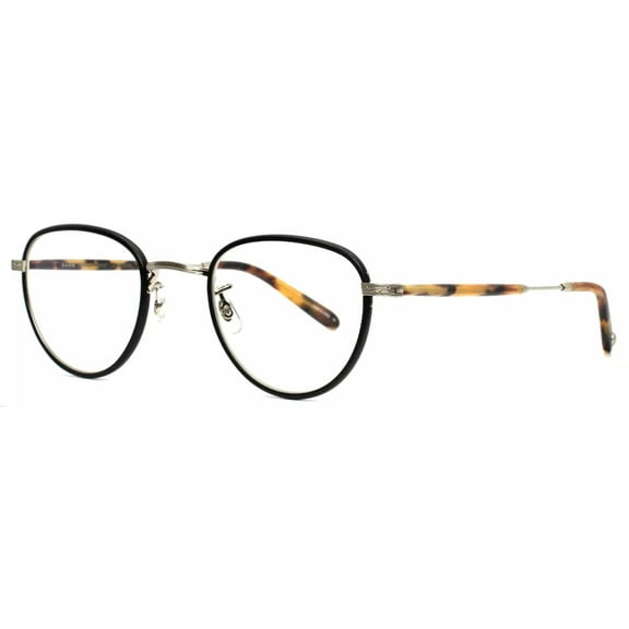 Garrett Leight WILTERN MBK-BS-MDKT Unisex Oval Frame Eyeglasses