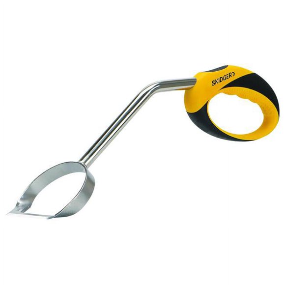 Skidger 5046069 14.5 in. Méchant Petit Désherbant 3 in. Outils à Main de la Tête&44; Jaune - Pack de 12