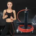 thumbnail image 2 of Kyusrd Summer Outdoor Patio Deals！Sweat Absorbing Gym Steel Wire Speed Skipping Rop, 2 of 2