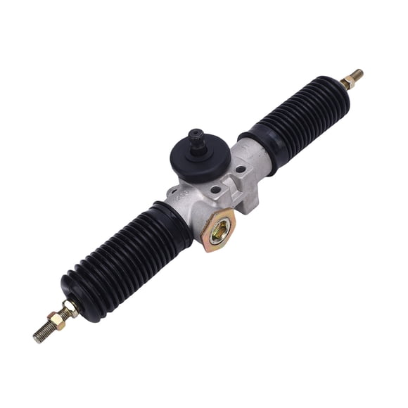 Power Steering Gear Rack Pinion Assy, High Hardness Steering Gear Shaft Rack Pinion Assembly 420mm Length 30T Precise Control for Tractor