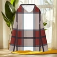 thumbnail image 4 of FDGIU Women's Plaid Flannel Shacket - Plus Size Fleece Lined Hooded Coat, Long Sleeve Button-Down Shirt Jacket, Oversized Flannel Hoodie, Warm Winter Zip-Up Coat, 4 of 5