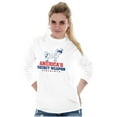 thumbnail image 3 of Popeye America's Secret Weapon Funny Unisex Plus Size Long Sleeve Shirt Brisco Brands 3X, 3 of 5