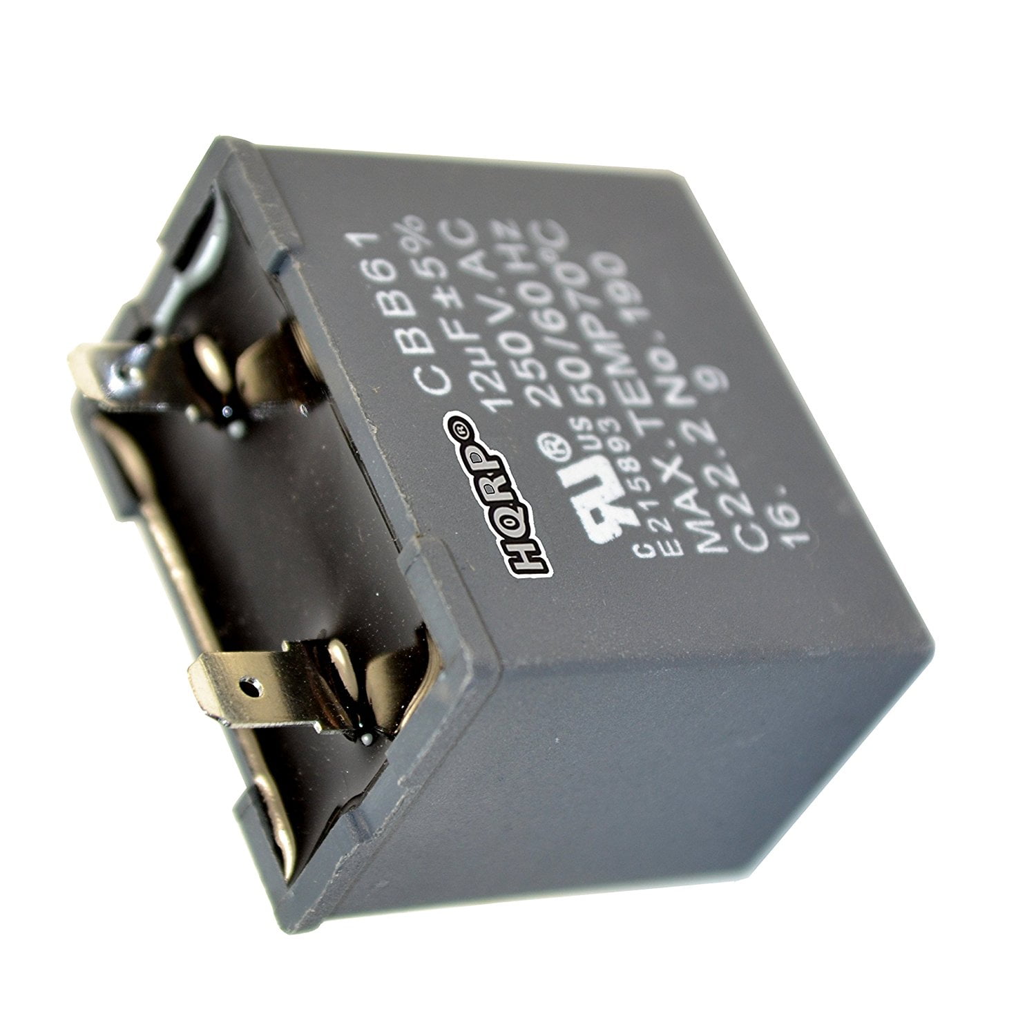 HQRP 12uf Refrigerator Capacitor for Whirlpool 2169373 W10662129