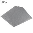 thumbnail image 3 of Uxcell Glitter Heat Transfer Vinyl Iron On Vinyl Silver Grey 12" x10" for DIY T-Shirt, Bag, Shoes, Hat 6Pcs, 3 of 6
