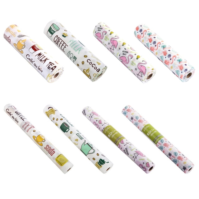 Zootealy Home Pads Cute Colorful Cartoon Print Multifunction Oil-proof Moisture-proof Drawer Wardrobe Cabinet Kitchen Dining Paper Mats