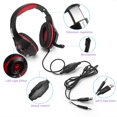 thumbnail image 3 of GM-1 Stereo Bass Gaming Wired Headphone with Microphone & LED Light, For PS4, 3 of 4