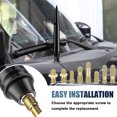 thumbnail image 4 of 50 Cal Black Bullet Antenna Fits For CAR CHEVY SILVERADO FORD F150 JEEP WRANGLER, 4 of 7