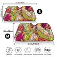 thumbnail image 3 of Daiia Bright Mushrooms Windshield Sun Shade for Car SUV Truck (Medium ), Car Sun Shade Windshield, Car Shades for Front Windows, Sunshade for Car Windshield, 3 of 7