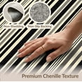 thumbnail image 6 of ODIKA 8'x10' Washable Area Rug Durable, Non-Slip Under Stripe Irregular Rhythm Contrast Doormat Entry Layering for Living Room, Sectional, Family, 6 of 7