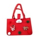 thumbnail image 4 of Bolsa de dulces navideñas, bolsa de regalo navideña, organizador de refrigerios, bolsa de golosinas navideñas para fiestas, vacaciones de año Nuevo muñeco de nieve rojo L BLESIY Bolsa de regalo, 4 of 8