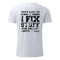 thumbnail image 5 of Sngxgn Men's Crewneck T-Shirt Lightweight Fit Active (White,XXL), 5 of 6