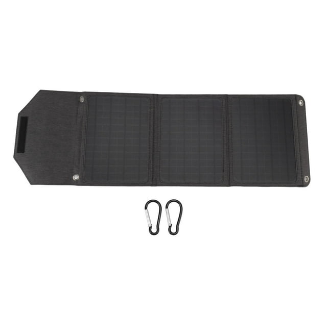 Panel solar 18W 18V monocristalino USB DC tipo C Fuente de alimentación de salida Panel solar para carga
