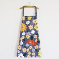 thumbnail image 2 of Delantal de poliéster con estampado floral colorido para mujeres y hombres, 2 of 2