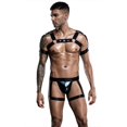 thumbnail image 1 of Conjunto de ropa interior sexy para hombre, conjunto de bondage para discoteca, uniformes sexys para actuaciones en bares y adultos, 1 of 4