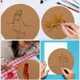 thumbnail image 2 of WASHWEPE Diy Painting Paperboard 40 Sheets Round for Children and Students, 2 of 8