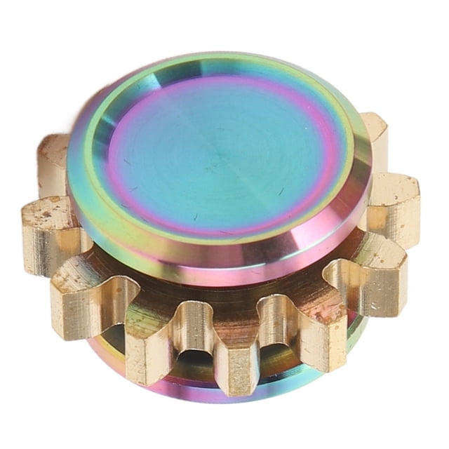 Gear Finger Toy, Silent Portable Detachable Decompression Brass Gear Toy Gears For ADHD