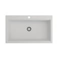 thumbnail image 3 of BOCCHI 1616-507-0126 Baveno Lux Dual-Mount 34 Granite Kitchen Sink in Milk White, 3 of 7