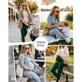 thumbnail image 6 of Women's Maternity Pants Casual Maternity Activewear Pregnancy Sweatpants with Pockets, 6 of 7