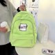 thumbnail image 5 of Mujeres Harajuku Mochila Moda Moda Estudiante Mochila Adolescente Bolsas (Verde), 5 of 9