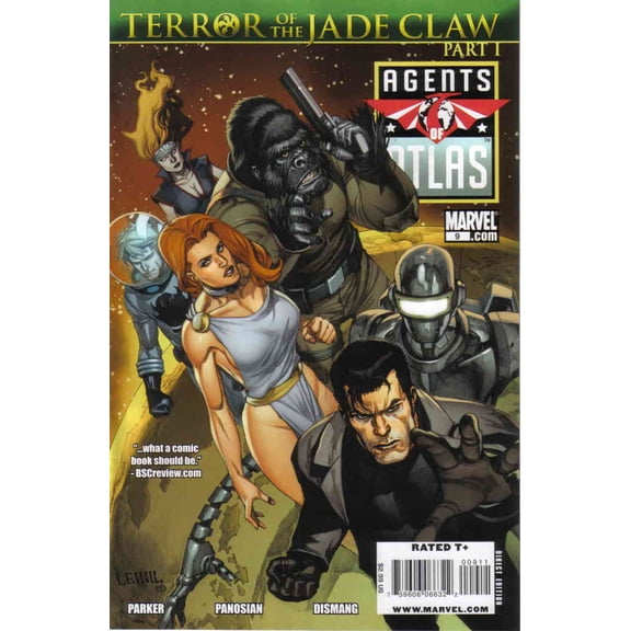 Agents of Atlas (2nd Series) #9 VF ; Marvel Comic Book
