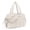 Beige, variant on Lightweight Travel Duffle Bag for Women, Quilted Puffy Weekender with Wet Pocket for Gym, Overnight, Personal Item Carry On