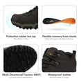 thumbnail image 2 of NORTIV 8 Men's Waterproof Hiking Boots Military Tactical Work Boots Lightweight Mid Ankle Trekking Outdoor Combat Boots, 2 of 6