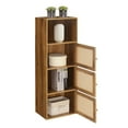 thumbnail image 4 of Pemberly Row Three-Door Cabinet with Shelf in Caramel Wood Frame Finish, 4 of 9