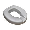 thumbnail image 2 of jifeng Elevated Toilet Seat Cushion Adds Height for Home Use Practical Enhanced Comfort Gray, 2 of 9