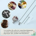 thumbnail image 4 of Crystal Cremation Jewelry-Tree of Life Urn Necklace for Men Women Cremation Jewelry Memorial Keepsake Jewelry Gifts for Human Adult Ashes, 4 of 6