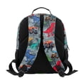 thumbnail image 5 of KUIFORTI Red Tractor Toddler Backpack Boys Kids School Bag with Front Pockets Adjustable Straps Lightweight for Preschool Kindergarten Back to School Essentials Gifts, 5 of 7