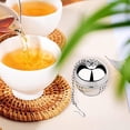 thumbnail image 2 of Infusor De Té De 4 Piezas, Colador De Té Para Té Suelto Y Especias, Bolas De Acero Inoxidable Con Cadena Noticed HA034810-00, 2 of 6