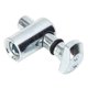 thumbnail image 3 of Conector de esquina Nikou 5 piezas de perfiles de aluminio Acero al carbono, 3 of 9