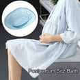 thumbnail image 3 of sunsanly Hemorrhoids Sitz Bath Large-Capacity Wide Seating Area Anti-Overflow Toilet Wide Seat Universal Fit Sitz Bath, 3 of 7