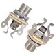 thumbnail image 3 of 2pcs 1/4 Pulgadas 6.35 Mm Entrada Estéreo El Enchufe La Guitarra (plata), 3 of 9