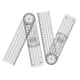 thumbnail image 1 of 4 Piezas GonióMetro Fisioterapia 360 Grados RotacióN Transportador Fisioterapia PVC para Fisioterapia, Terapia Deportiva, 1 of 5
