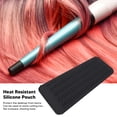 thumbnail image 3 of Heat  Mat for Curling Irons, Silicone Pouch for Curling Irons, Hair Straightener, Flat Irons, Hairdressing Tool, Non Slip  Storage Bag, Curling Iron Holder, 3 of 7